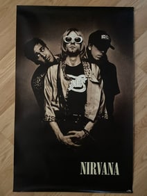 Nirvana 1993 Poster 1st Printing