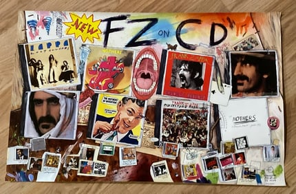 Frank Zappa Poster 1st Printing
