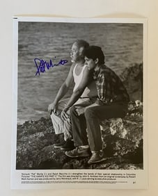 Pat Morita Autographed Karate Kid Movie Photo