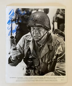 Lee Marvin Autographed Photo
