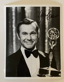 Johnny Carson Autographed Photo