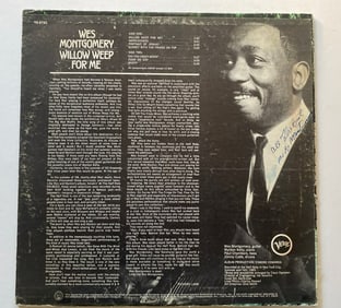 Wes Montgomery Autographed Record Album