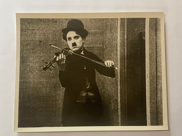 Charlie Chaplin Original Photograph