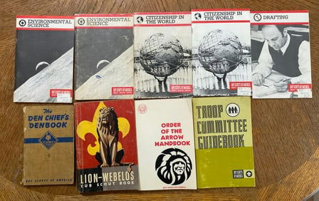 Vintage Boy Scout Manual Lot