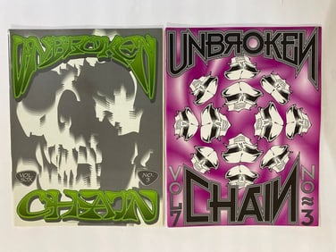 Grateful Dead Unbroken Chain Magazines (2)