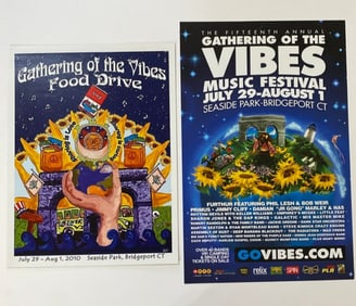 Gathering of The Vibes Concert Posters