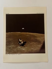 NASA Original Apollo 11 Moon Landing Photo