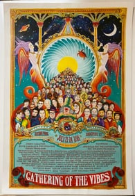 Way Gravy Autographed Gathering of The Vibes Concert Poster