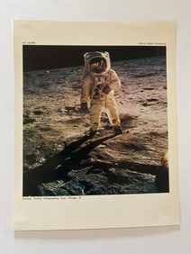 Nasa Apollo 11 Original Moon Landing Photo