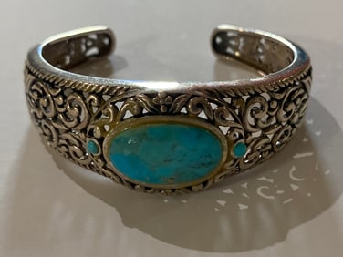 Vintage Navajo Silver Necklace
