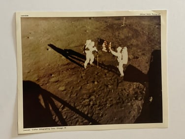 NASA Original Apollo 11 Moon Landing Photos