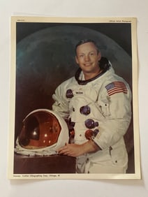 Neil Armstrong NASA original Apollo 11 mission photo