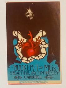 Tim Buckley Booker T Stanley mouse Avalon ballroom poster