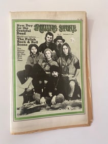 Grateful Dead 1970 Rolling Stone Magazine