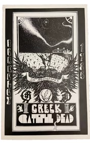Grateful Dead 1985 Greek Theater Concert Poster