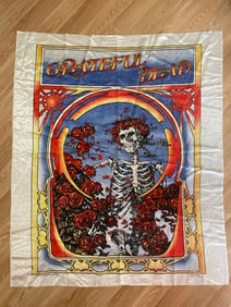 Grateful Dead Rare 1983 Banner Tapestry