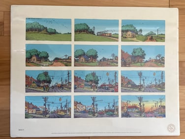 Robert Crumb A Short History of America Artist Proof Serigraph #31