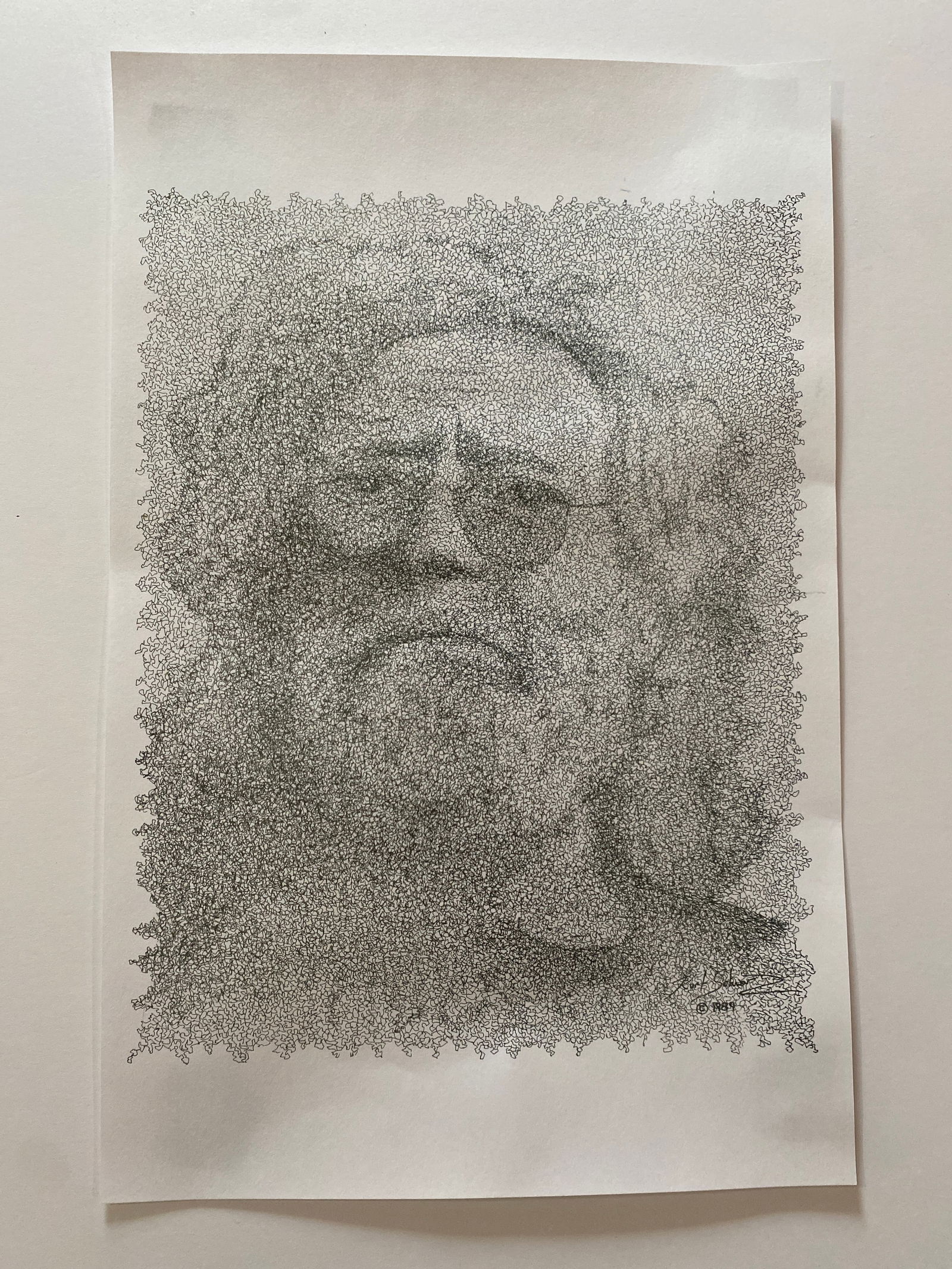 Jerry Garcia Grateful Dead 1989 Poster 1st Printing (1 of 2)