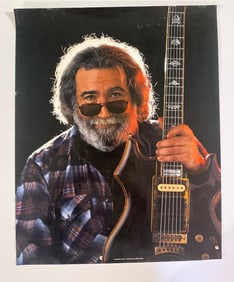 Jerry Garcia Grateful Dead 1986 Poster 1st Printing