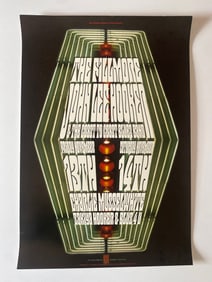 John Lee Hooker 1998 Fillmore Concert Poster 1st Printing