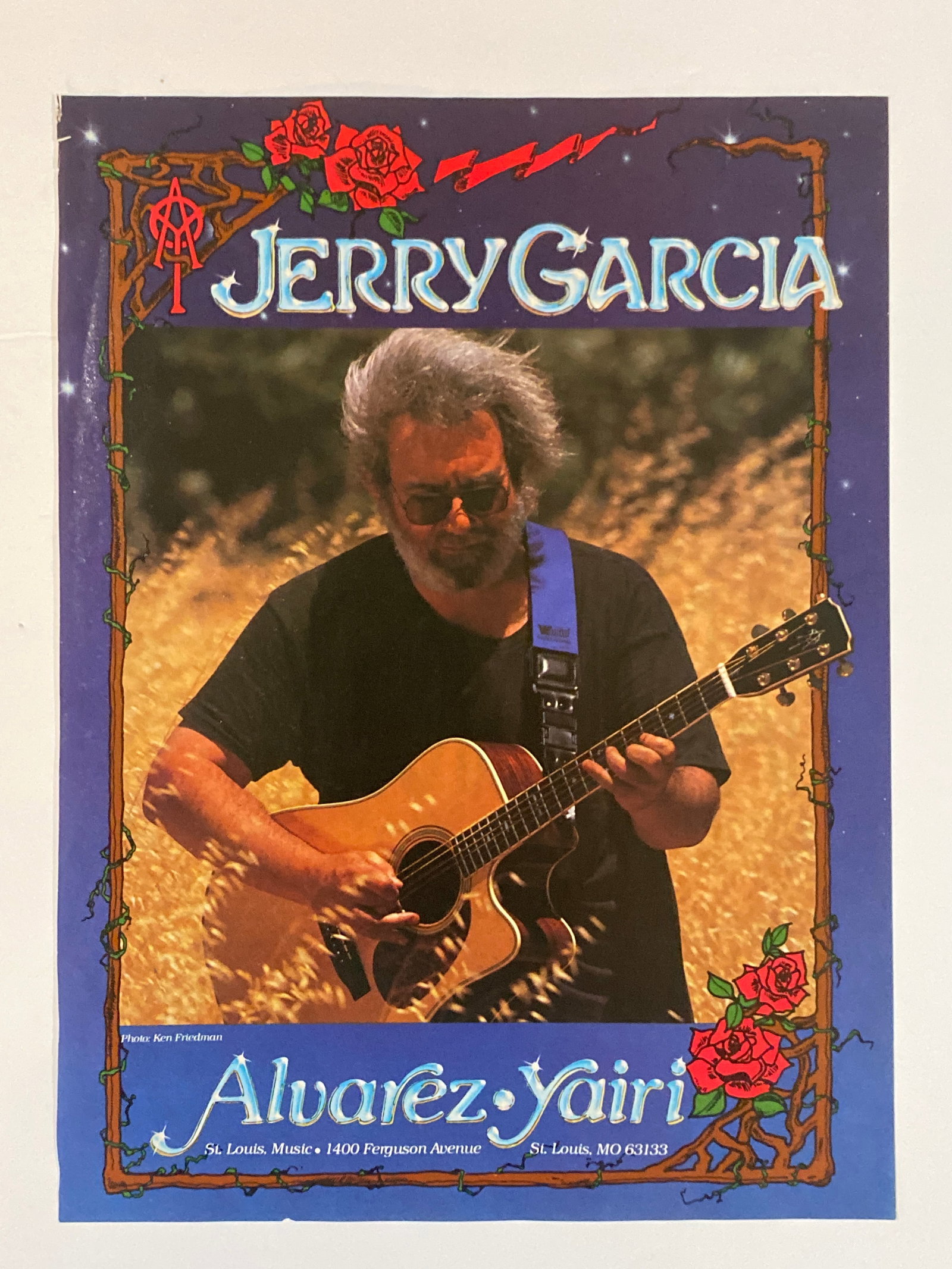 Jerry Garcia Alvarez Ad Poster (1 of 1)