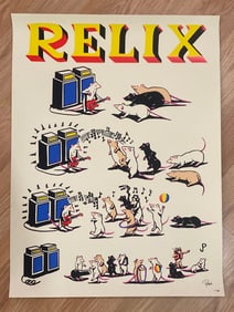 Grateful Dead Relix Jim Pollock Poster 454/800