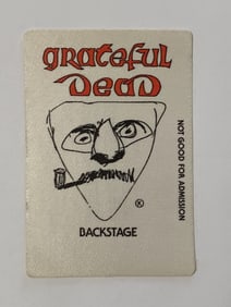 Grateful Dead Backstage Pass