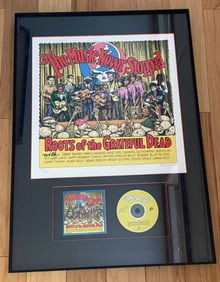 Robert Crumb Signed Grateful Dead CD Display 108/130