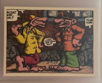 Robert Crumb trading Cards #26