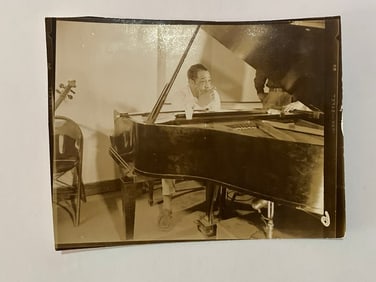 Duke Ellington original Popsie jazz photograph