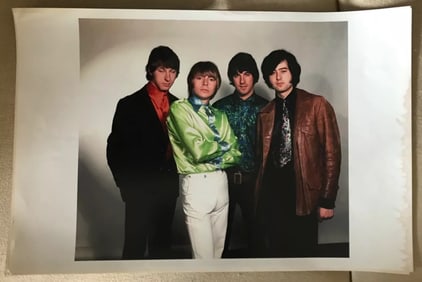 Jimmy Page Led Zeppelin Original Jergen Angel Photo