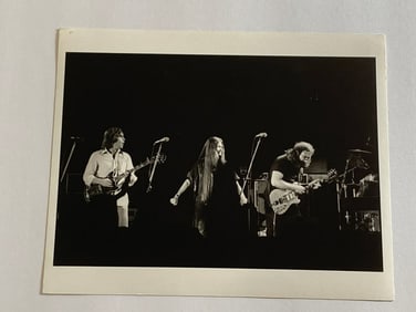 Grateful Dead 1978 Orignal Adrian Boot Photograph