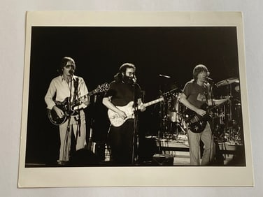 Grateful Dead 1978 Orignal Adrian Boot Photograph