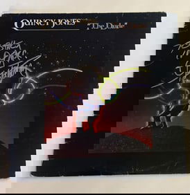 Quincy Jones Autographed Record