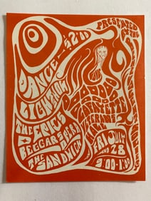 Grateful Dead Lafayette Concert Hall Poster