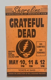 Grateful Dead 1991 Rare Concert Hotline Card