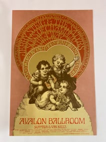 Family Dog 1968 Avalon Ballroom Concert Poster