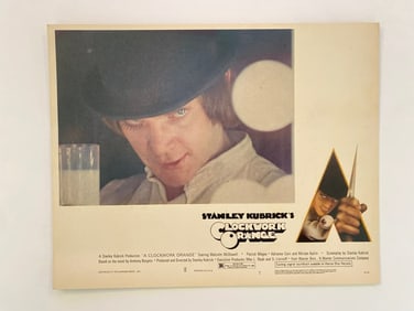 Stanley Kubrick Clockwork Orange Lobby Card