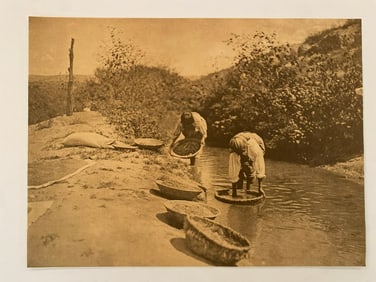 Edward S Curtis Native American Photograph of Old Native American Women