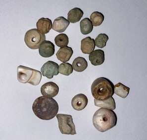 Ancient Egyptian Faience Bead Lot