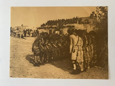 Edward S Curtis Native American Photograph of Old Native American Women