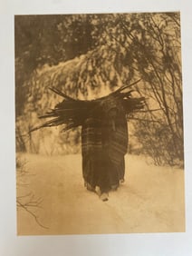 Edward S Curtis Native American Photograph of Old Native American Women