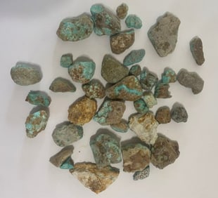 Raw Turquoise Halloran Springs Mined 1Oz