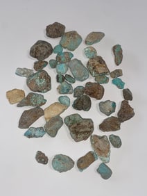 Raw Turquoise Halloran Springs Mined 1Oz