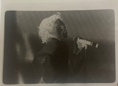 Mick Jagger Rolling Stones Photo Negative