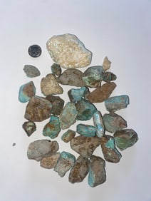 Raw Turqouisse Halloran Springs Mined