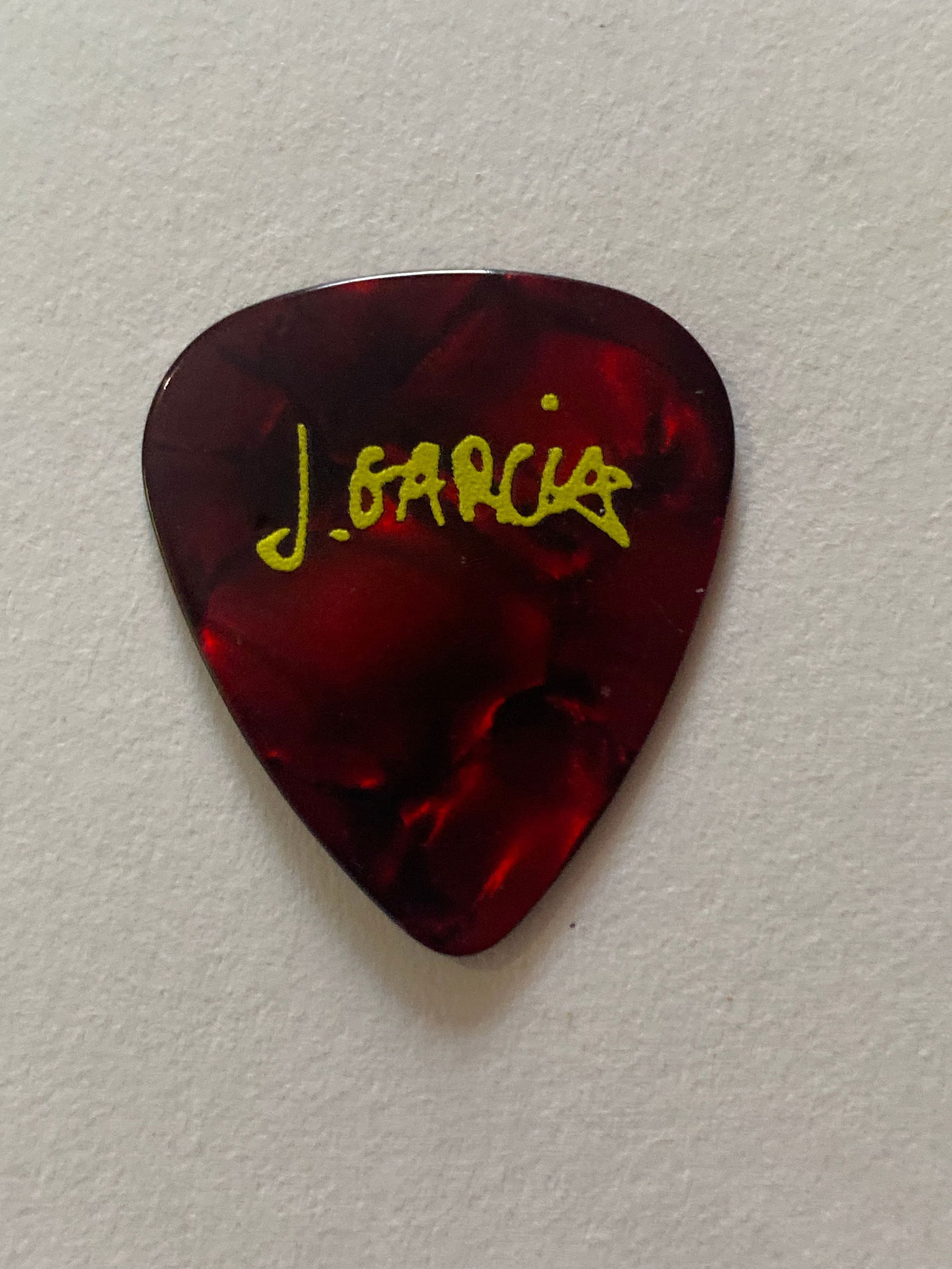 Jerry Garcia Grateful Dead Signature Guitar Pick (1 of 2)