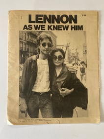 John Lennon Yoko Ono Rare  Spirit Foundation New Letter