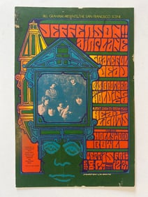 Grateful Dead 1967 Fillmore Concert Poster
