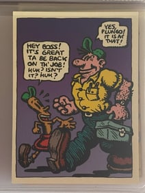Robert Crumb trading Cards #4